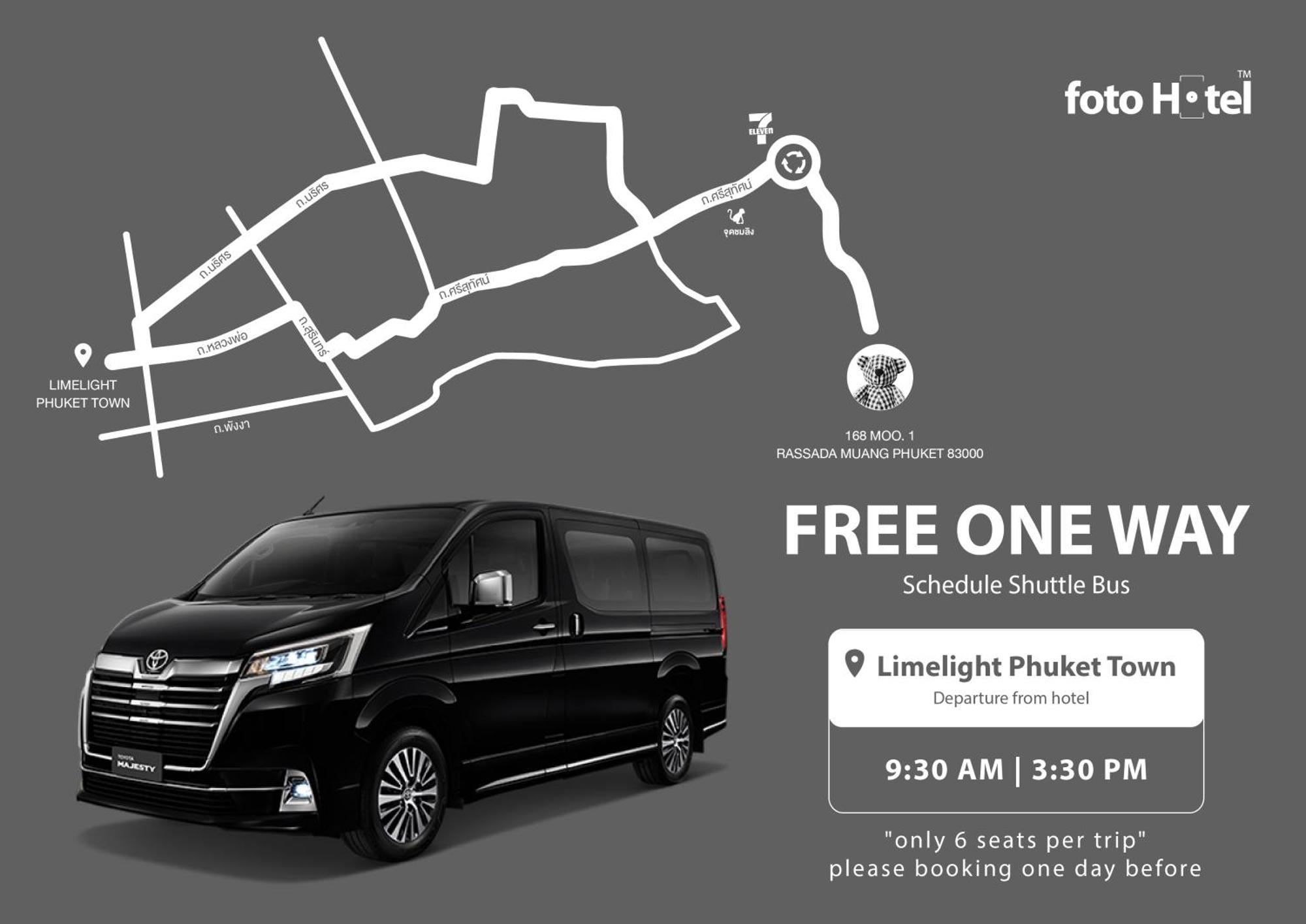 Foto Hotel Phuket Beachfront Dış mekan fotoğraf Free shuttle bus